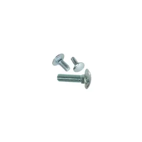 Boulons japy tête ronde bombée collet carrée zinguée de  12 x 90 m/m