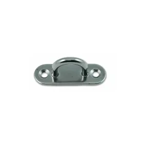 Platines à œil pour sangle avec crochets, 80 x 26 mm, 740 kg, 2 pièces